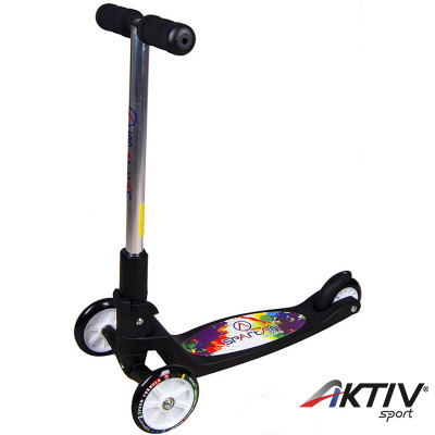 Háromkerekű roller gyerek tanuló