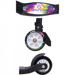 Háromkerekű roller gyerek tanuló