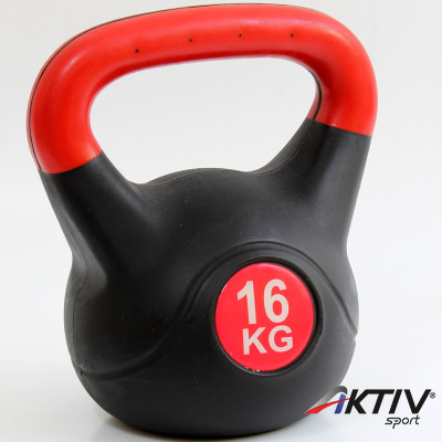 Kettlebell 16 kg műanyag Kettlebell 16 kg műanyag