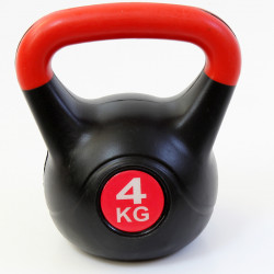 Kettlebell 4 kg műanyag Fitness Spartan