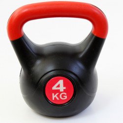 Kettlebell 4 kg műanyag Fitness Spartan