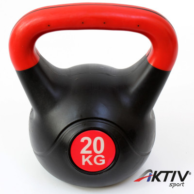 Kettlebell 20 kg műanyag
