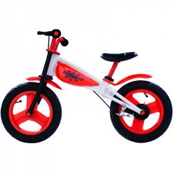 JD Bug tanuló bicikli piros Lábbal hajtható járművek Spartan