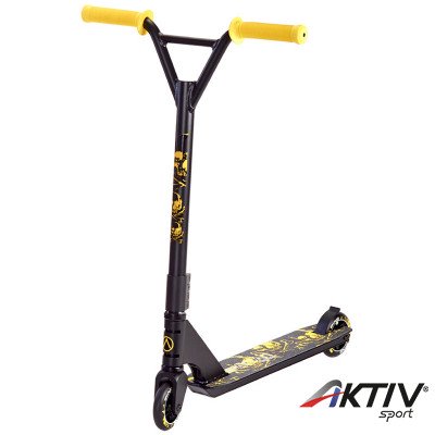 Roller Extrem Stunt extrém fekete-sárga