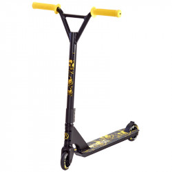 Roller Extrem Stunt extrém fekete-sárga Sportszer Spartan