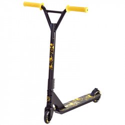 Roller Extrem Stunt extrém fekete-sárga Sportszer Spartan