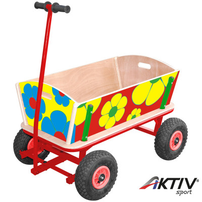 Gyerek húzható favagon