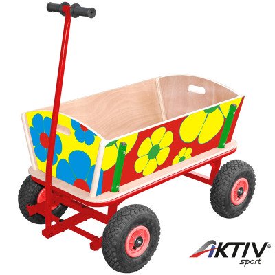 Gyerek húzható favagon