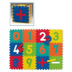 Puzzle szőnyeg számozott 12 db-os Játék Spartan