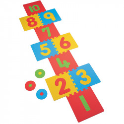 Gyerek puzzle szőnyeg ugróiskola 16 db-os Játék Spartan