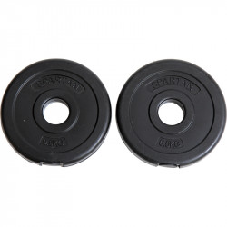 Cementes súlytárcsa 2 x 0,5 kg 30 mm Fitness Spartan