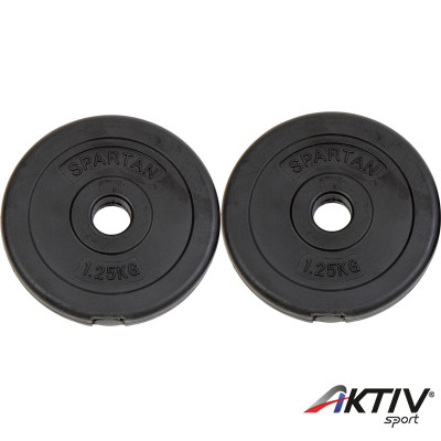 Cementes súlytárcsa 2 x 1,25 kg 30 mm