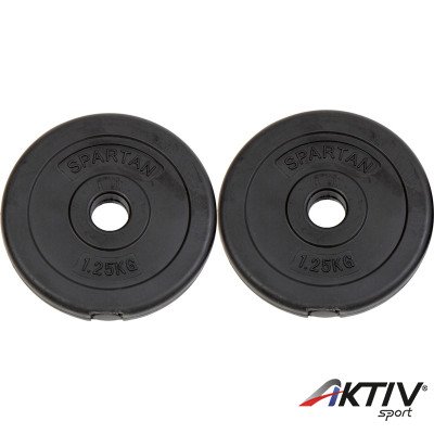 Cementes súlytárcsa 2 x 1,25 kg 30 mm