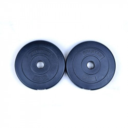 Cementes súlytárcsa 2 x 2,5 kg 30 mm Fitness Spartan