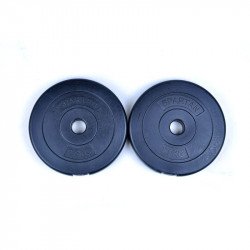 Cementes súlytárcsa 2 x 2,5 kg 30 mm Fitness Spartan