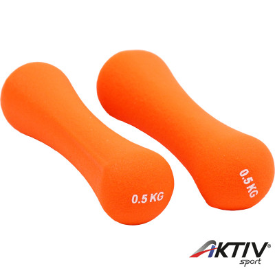 Körteformájú neoprén súlyzó 2 x 0,5 kg