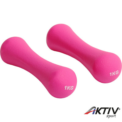 Körteformájú neoprén súlyzó 2 x 1 kg
