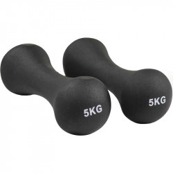 Körteformájú neoprén súlyzó 2 x 5 kg Fitness Spartan