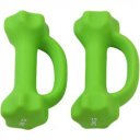 Hatszögletű neoprén súlyzó 2 x 2 kg