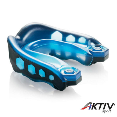 Zselés fogvédő felnőtt - kék/fekete