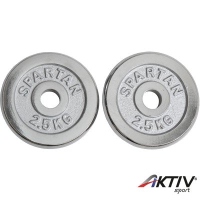 Krómsúlyok 2 x 2,5 kg