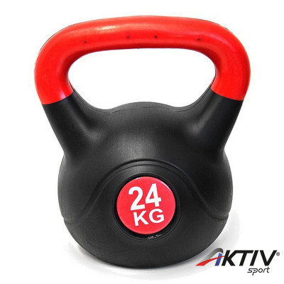 Kettlebell 24 kg műanyag