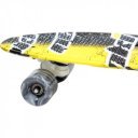 Plastik board 22.5 sárga-fekete