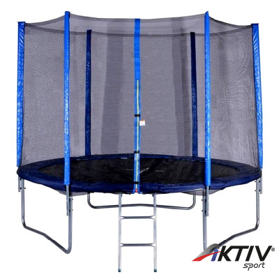 Trambulin 305 cm hálóval és létrával