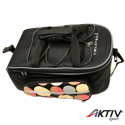 Csomagtartótáska Velotech Pöttyös