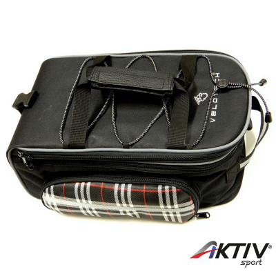 Csomagtartótáska Velotech Skótkockás