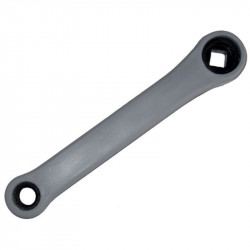 Hajtókar Bal Egyenes Szürke Hajtómű Bike