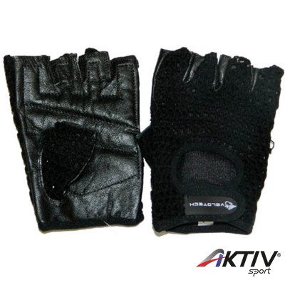 Kesztyű Felnőtt Szőttes Fekete