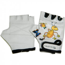 Kerékpár kesztyű Velotech hangya fehér Sportszer Velotech