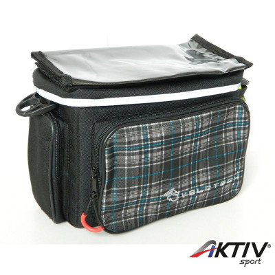 Kormánytáska Velotech Skótmintás
