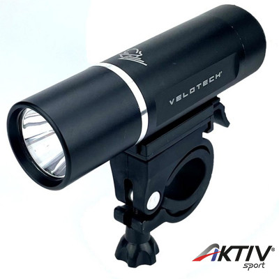 Kerékpár lámpa első Velotech 3 W LED alumínium
