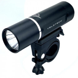 Kerékpár lámpa első Velotech 3 W LED alumínium Kerékpár tartozékok Velotech