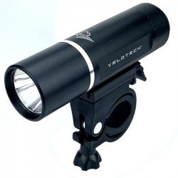 Kerékpár lámpa első Velotech 3 W LED alumínium Kerékpár tartozékok Velotech