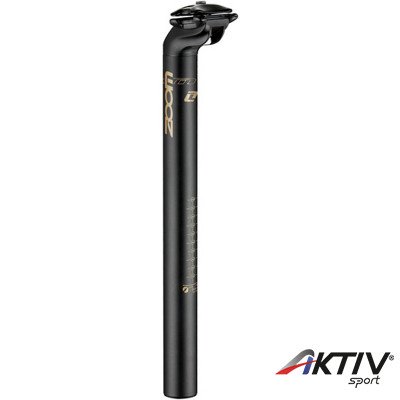 Nyeregcső ZOOM 25,4x400 mm fekete