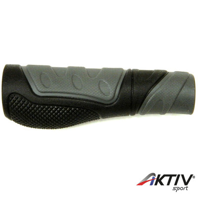 Kerékpár markolat Propalm ergonomikus fekete - szürke