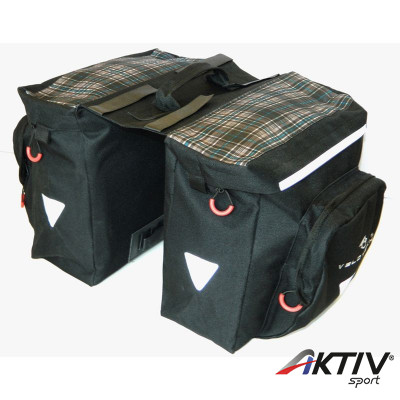 Túratáska Velotech Skótmintás