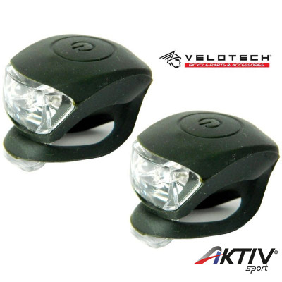 Velotech kerékpár villogó oliva