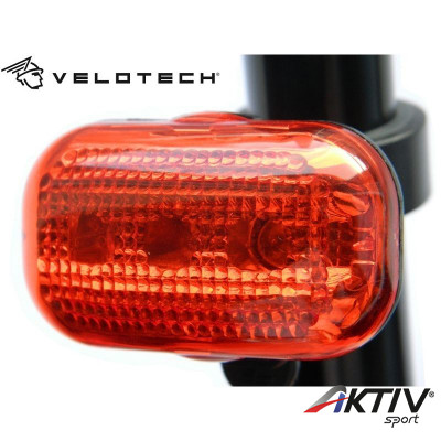 Villogó Hátsó Velotech 3 Ledes