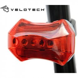 Villogó Hátsó Velotech Diamond Kerékpár tartozékok Velotech