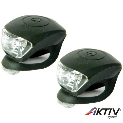 Kerékpár Villogó Velotech 2 Ledes oliva