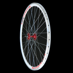 Kerékpár Kerék Első 700 Fixi Piros Sportszer Iwotrax