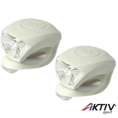 Kerékpár Villogó Velotech 2 Ledes Fehér