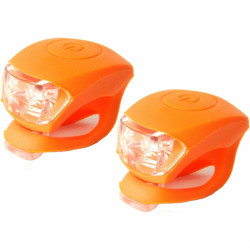 Kerékpár Villogó Velotech 2 Led Narancs Sportszer Velotech