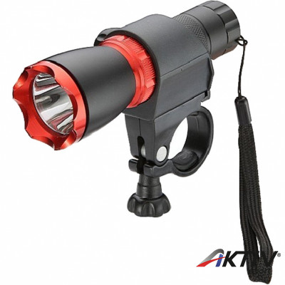 Kerékpár lámpa Velotech első 1 W Ledes