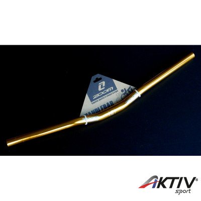 Kerékpár kormány Zoom alu 600 / 20 mm arany