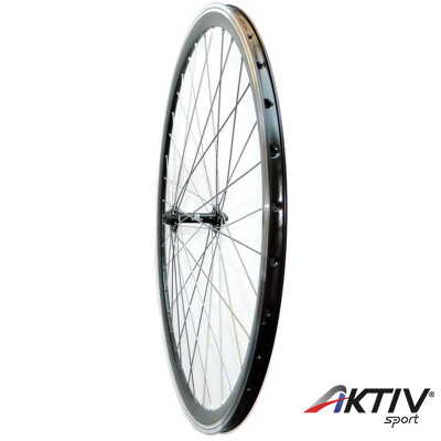 Kerékpár kerék első 700 Road fekete